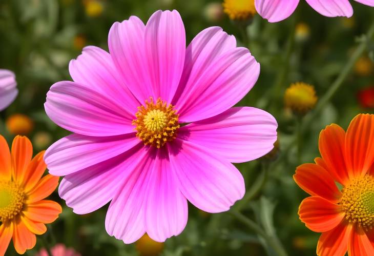 Exploring Pink Cosmos A Close Up Floral Journey